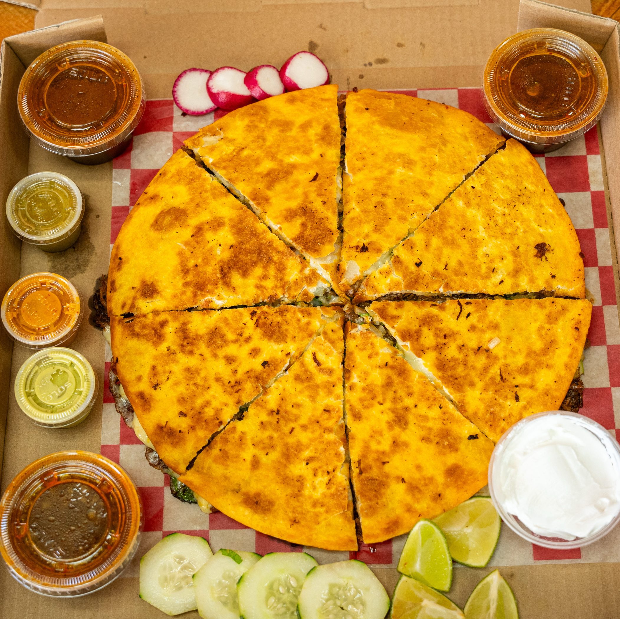 Pizzabirria Regular.