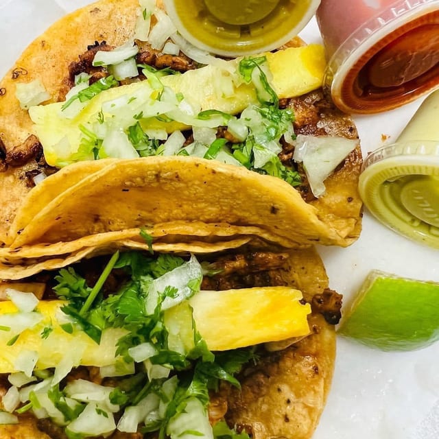 10x25 Street Al Pastor Tacos.