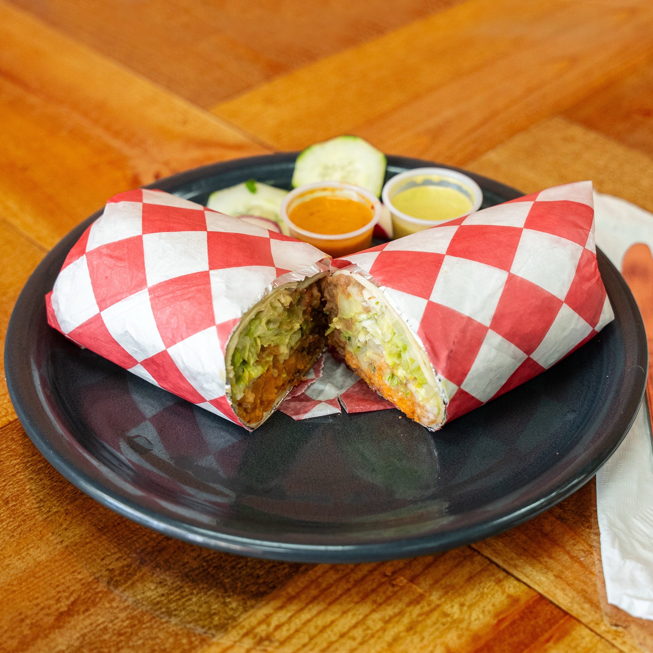 Burrito Grande.