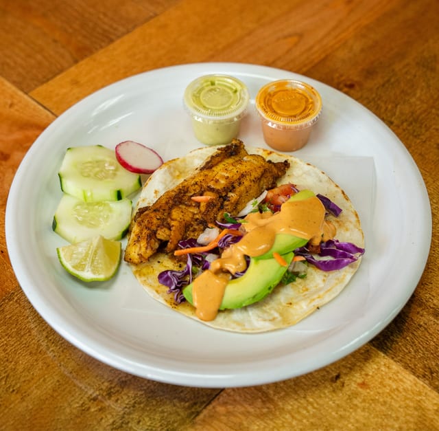 Fish Tacos.