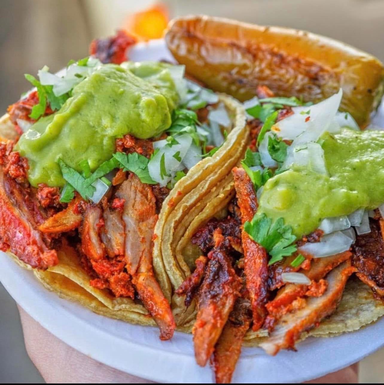 Street Chicken Tacos.