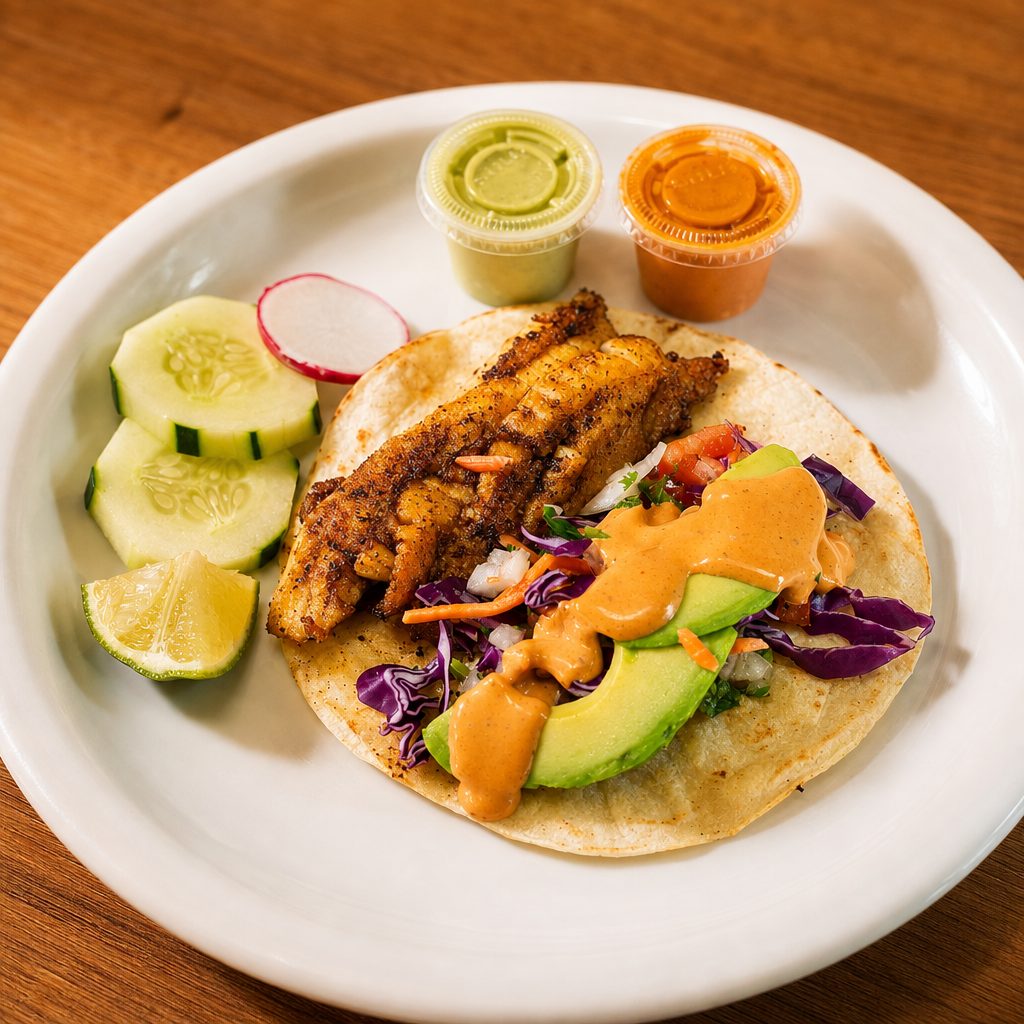 Fish Tacos.