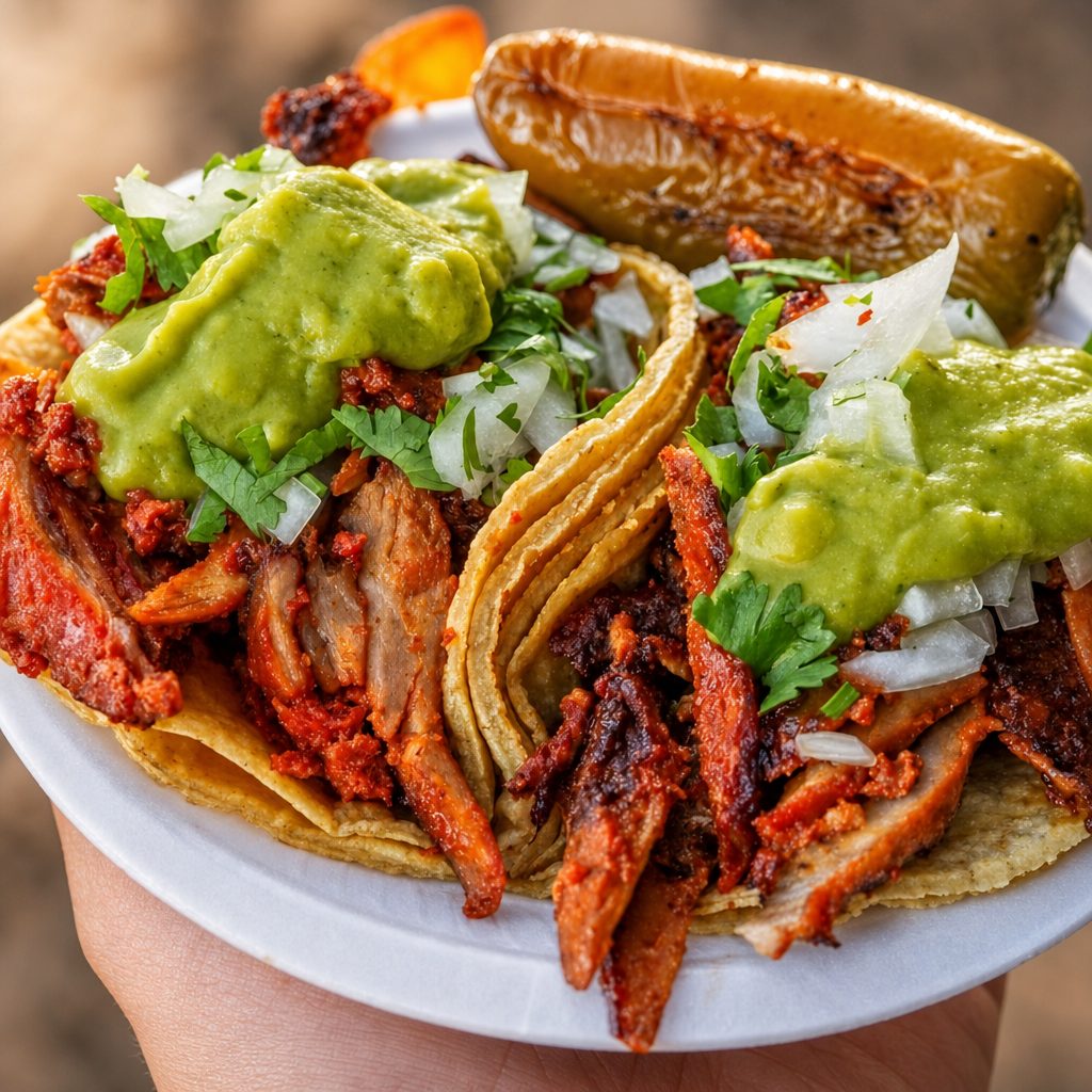 Street Chicken Tacos.