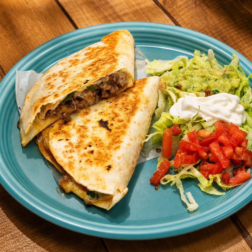 Quesadillas.