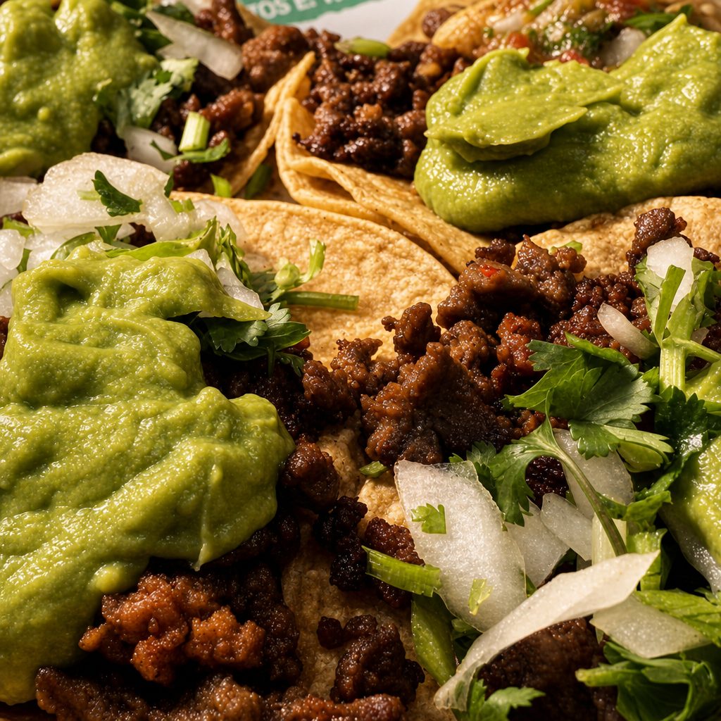 10x25 Stree Carne Asada Tacos.