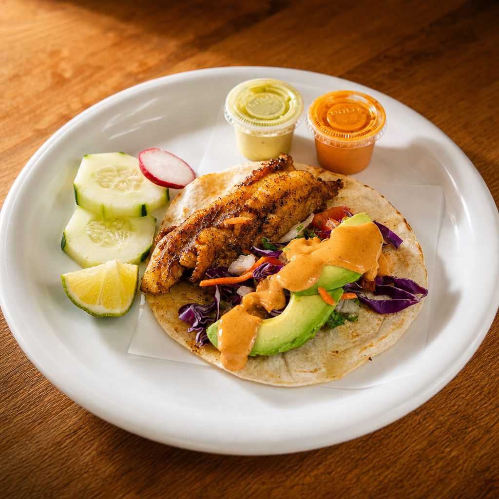 Fish Tacos.