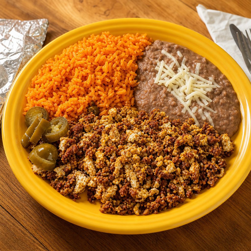 Huevos Con Chorizo.