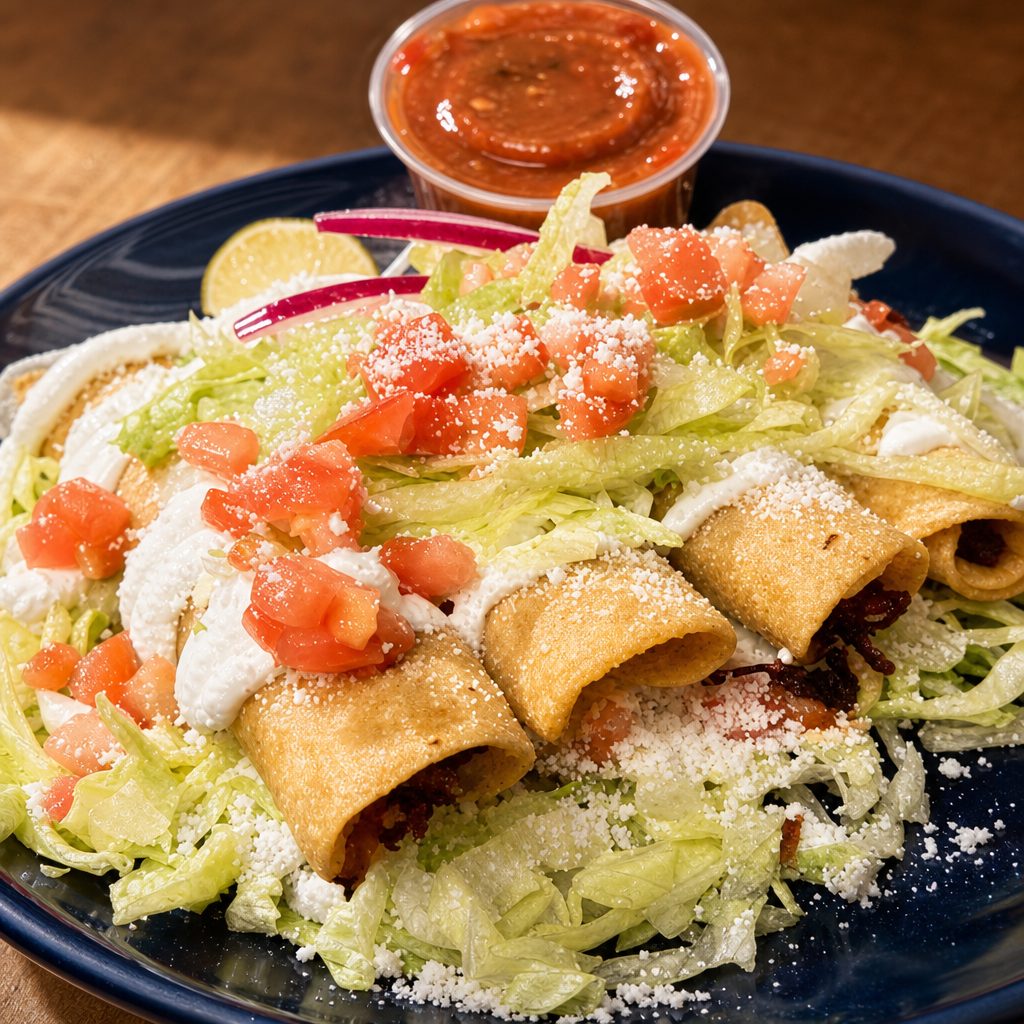 Taquitos Dorados.